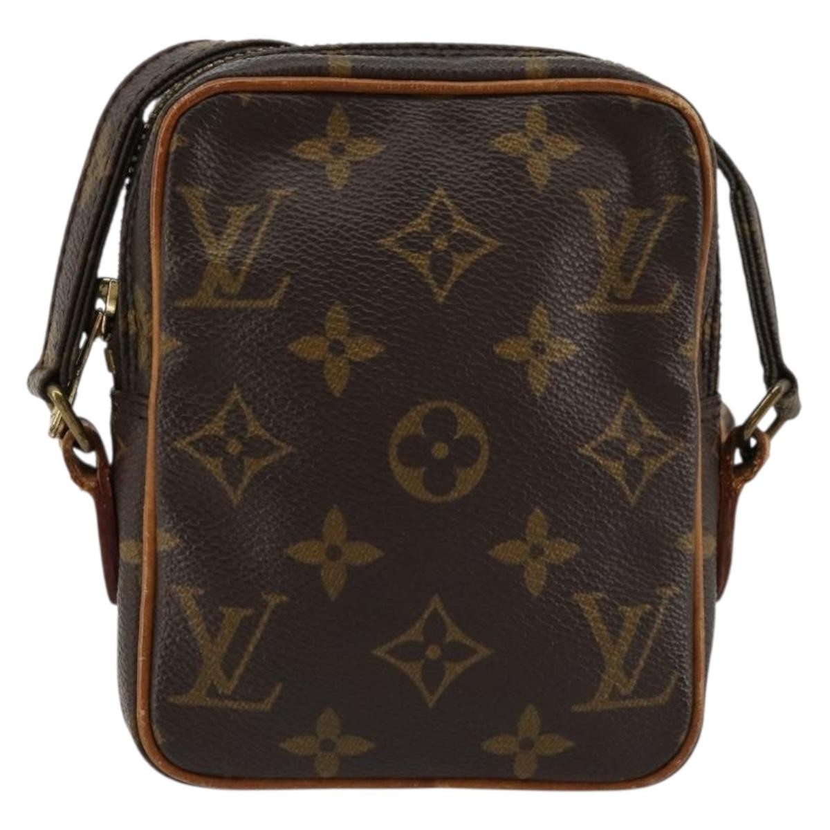 Louis Vuitton Danube Monogram Canvas Brown Canvas Shoulder Bag Bag (Pre-Owned)