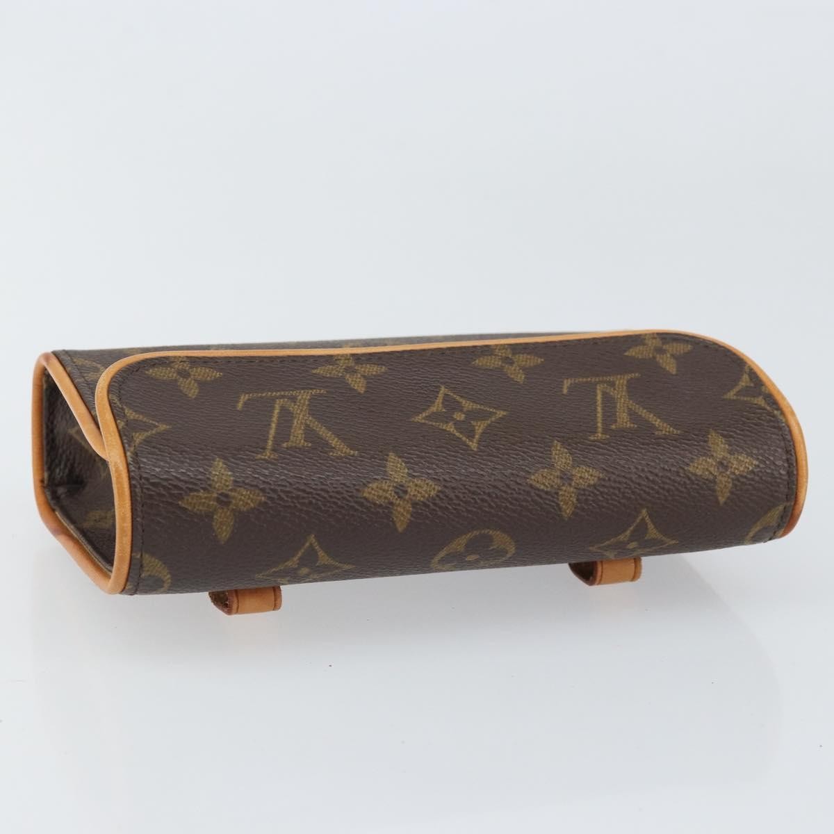 Louis Vuitton Florentine Pochette Canvas Brown Canvas Clutche & Pouche Bag (Pre-Owned)