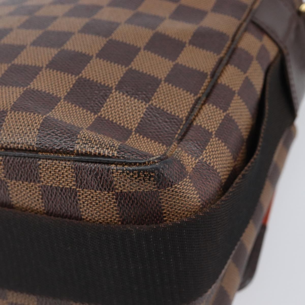 Louis Vuitton Broadway Damier Ebene Brown Canvas Shoulder Bag Bag (Pre-Owned)