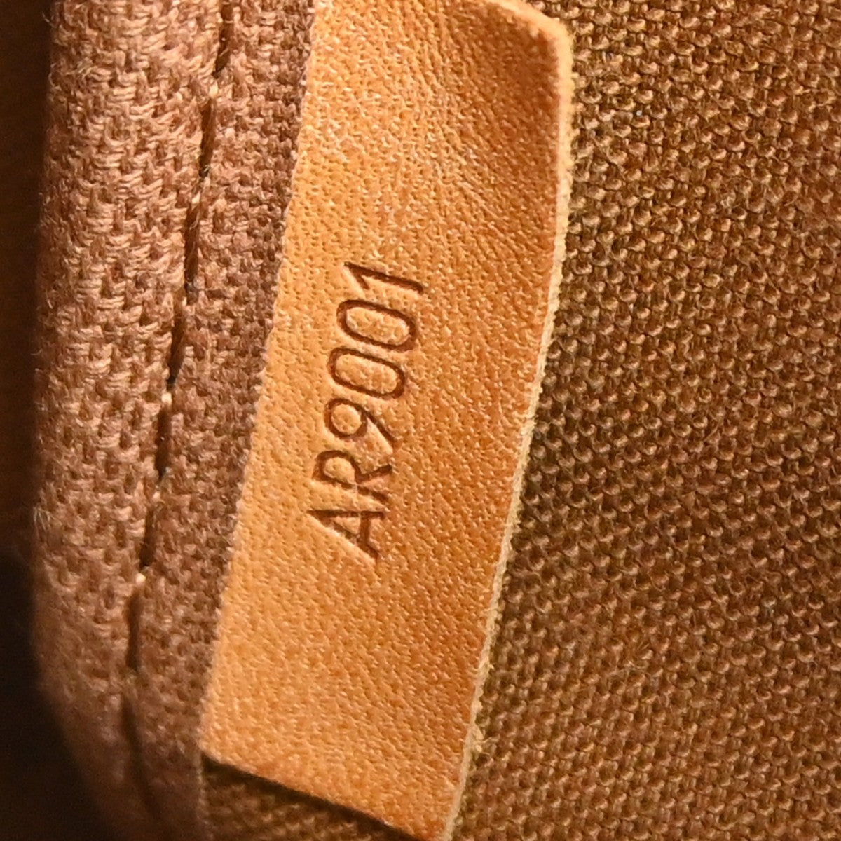 Louis Vuitton Saumur Monogram Canvas Brown Canvas Shoulder Bag Bag (Pre-Owned)