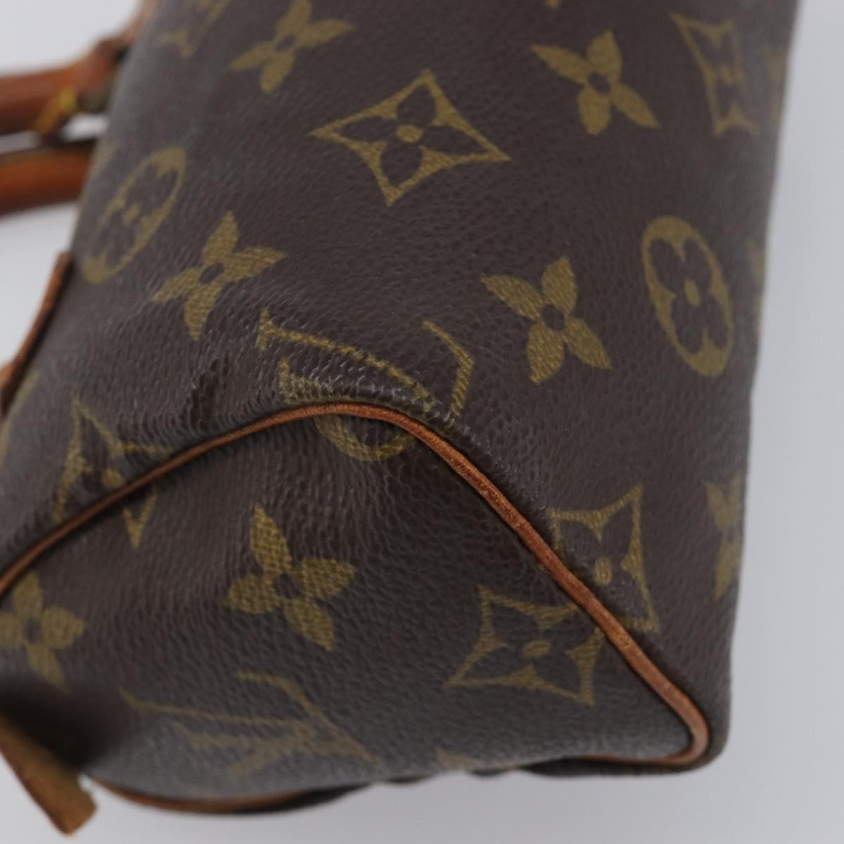 Louis Vuitton Speedy Mini Hl Monogram Canvas Brown Canvas Handbag (Pre-Owned)