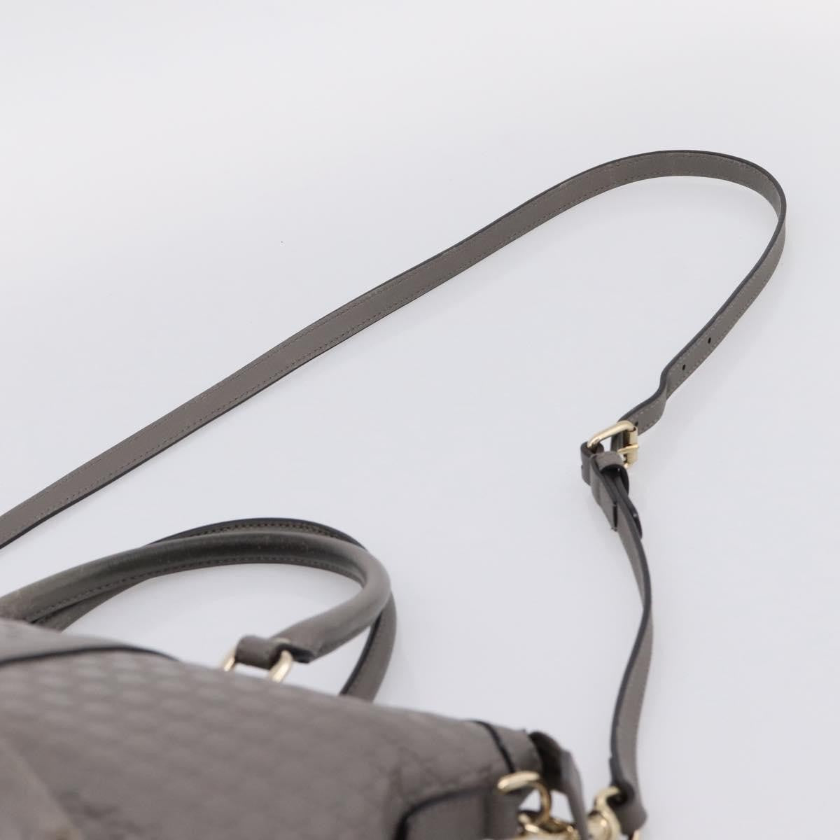 Gucci Margaux Microguccissima Leather Gray Leather Tote Bag Bag (Pre-Owned)