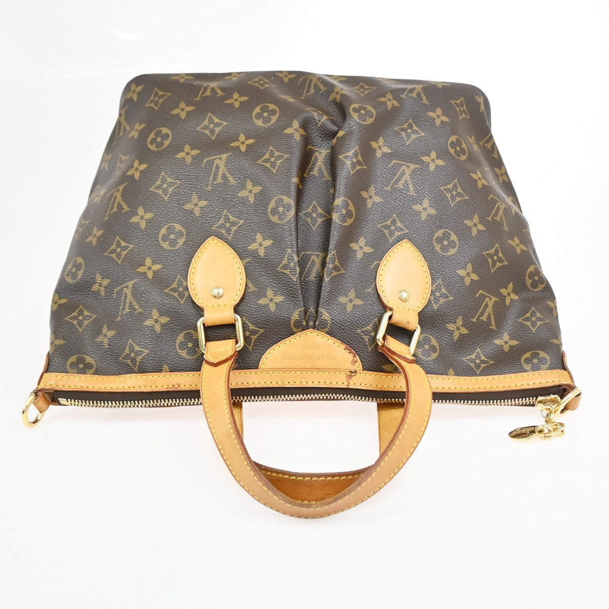 Louis Vuitton Palermo Monogram Canvas Brown Canvas Handbag (Pre-Owned)