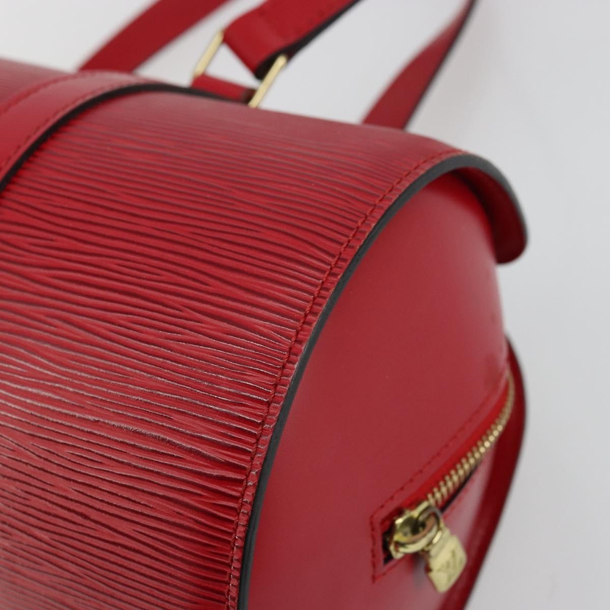 Louis Vuitton Soufflot Epi Leather Red Leather Tote Bag Bag (Pre-Owned)