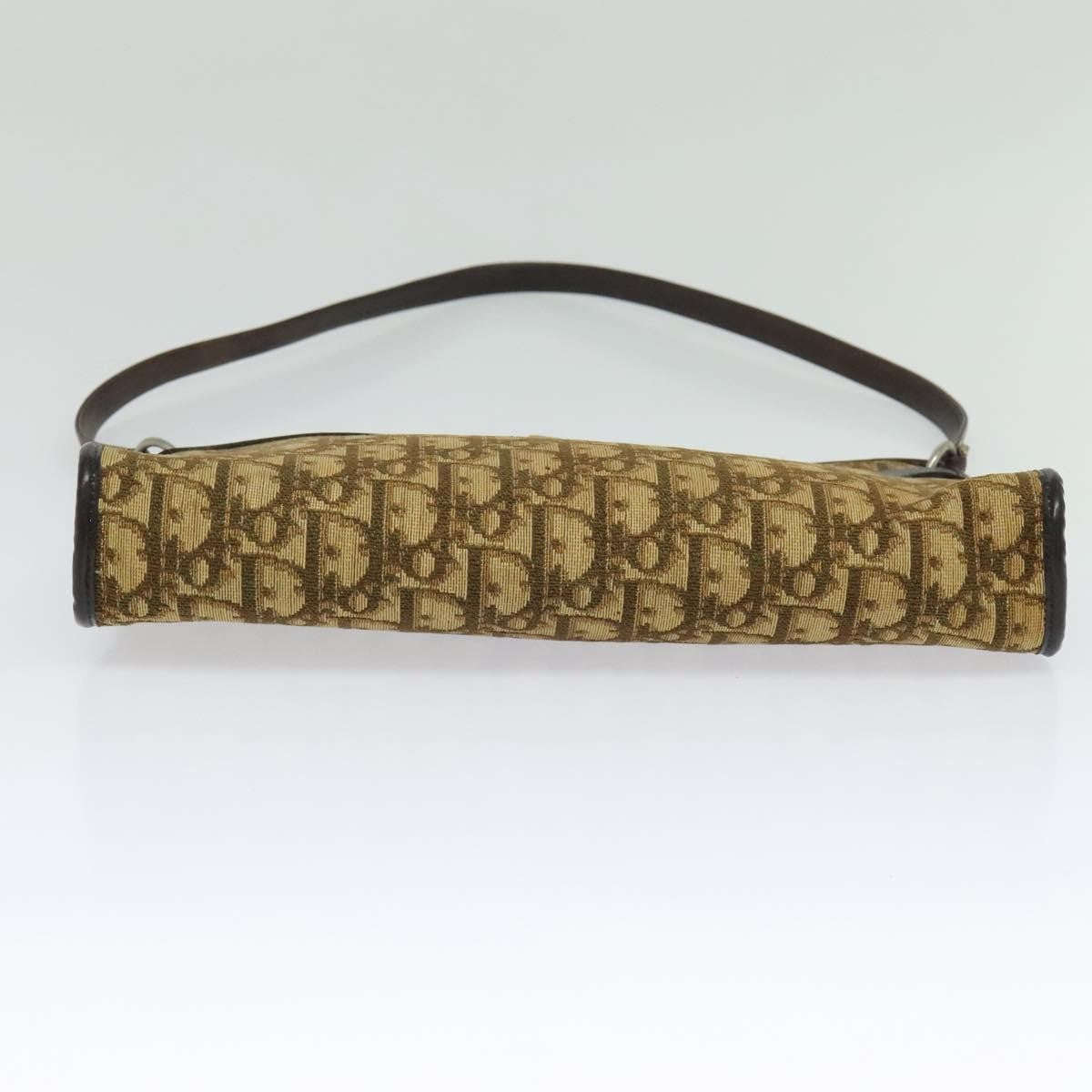 Christian Dior Vintage Trotter Canvas Brown Canvas Shoulder Bag Bag (Pre-Owned)