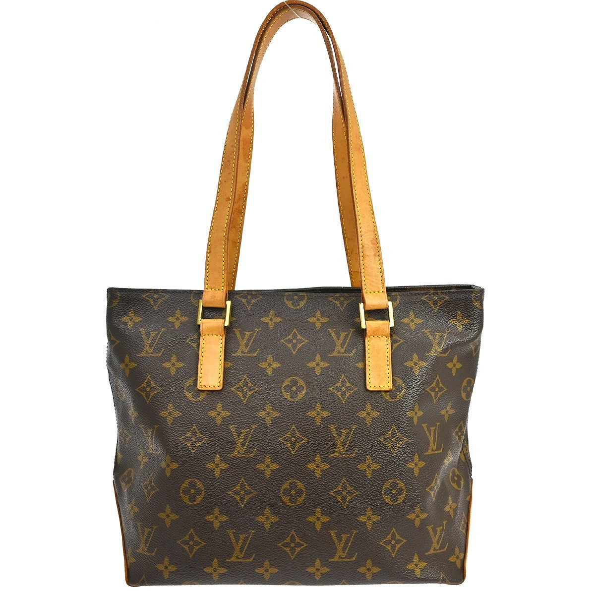 Louis Vuitton Cabas Piano Monogram Canvas Brown Canvas Tote Bag Bag (Pre-Owned)