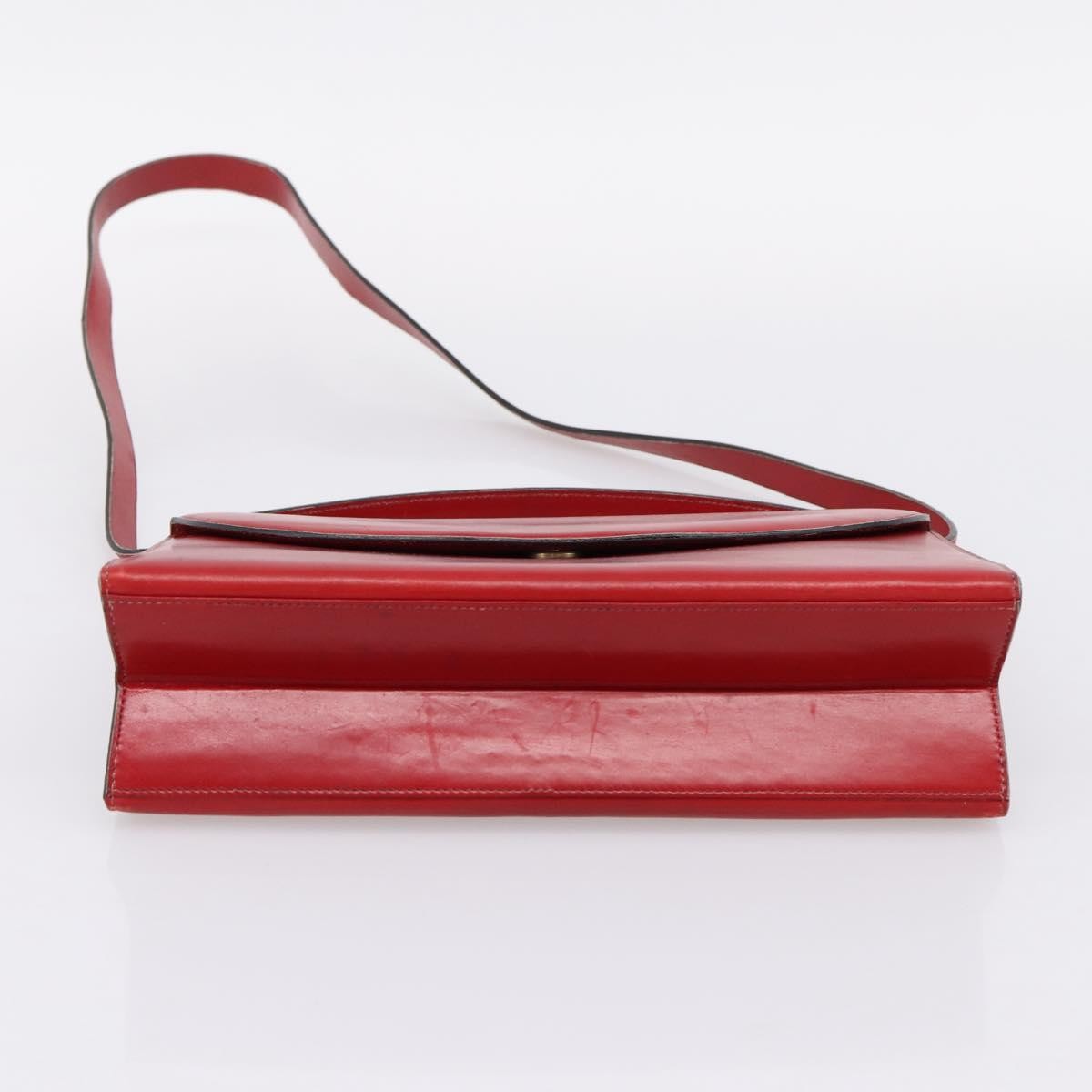 Christian Dior Handbag Leather Red Leather Handbag (Pre-Owned)