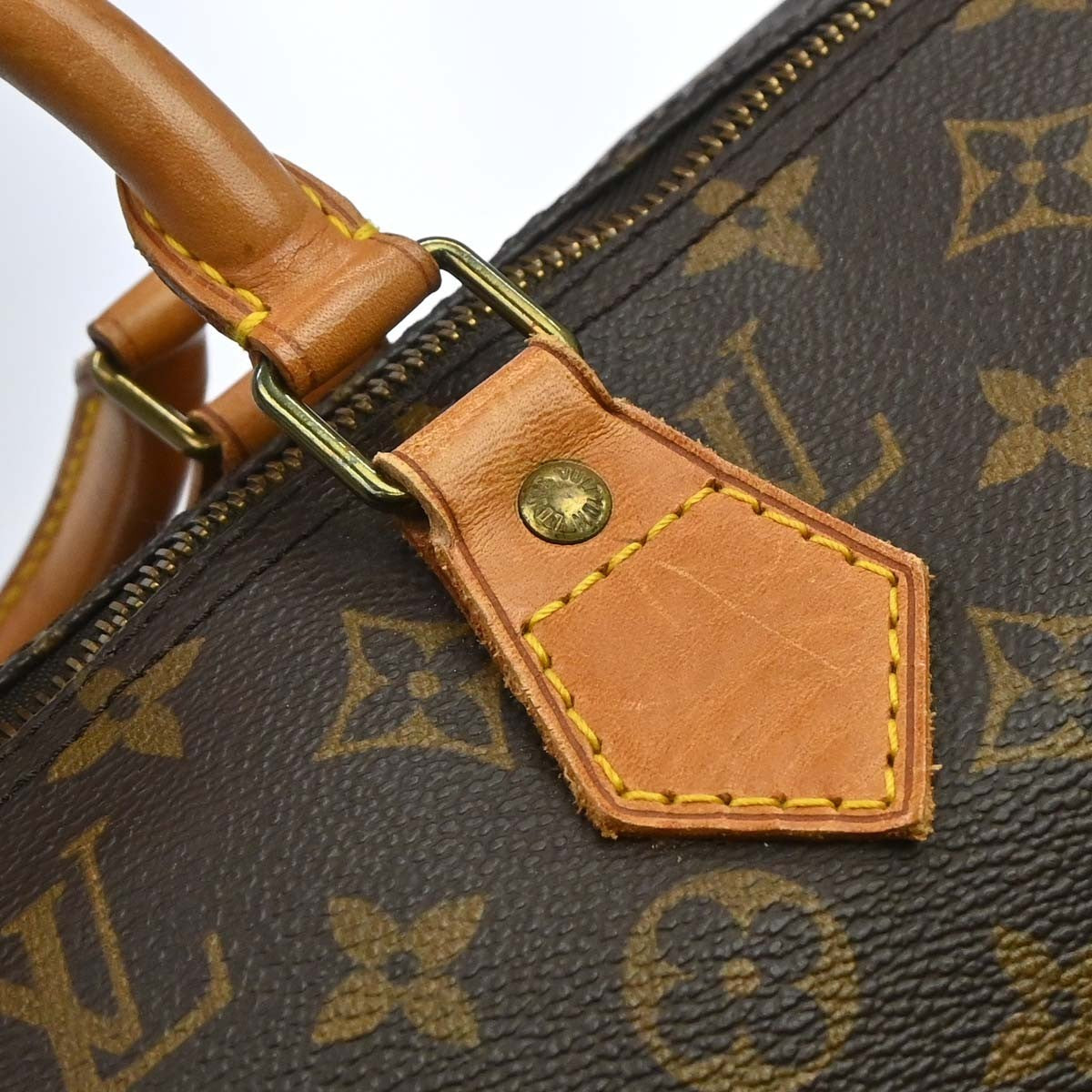 Louis Vuitton Speedy Monogram Canvas Brown Canvas Handbag (Pre-Owned)