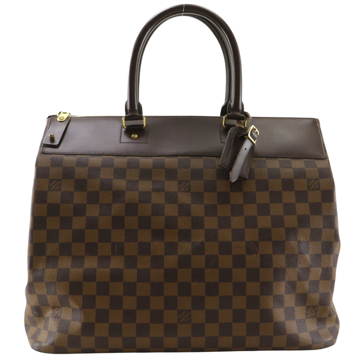 Louis Vuitton Greenwich Damier Brown Canvas Handbag (Pre-Owned)
