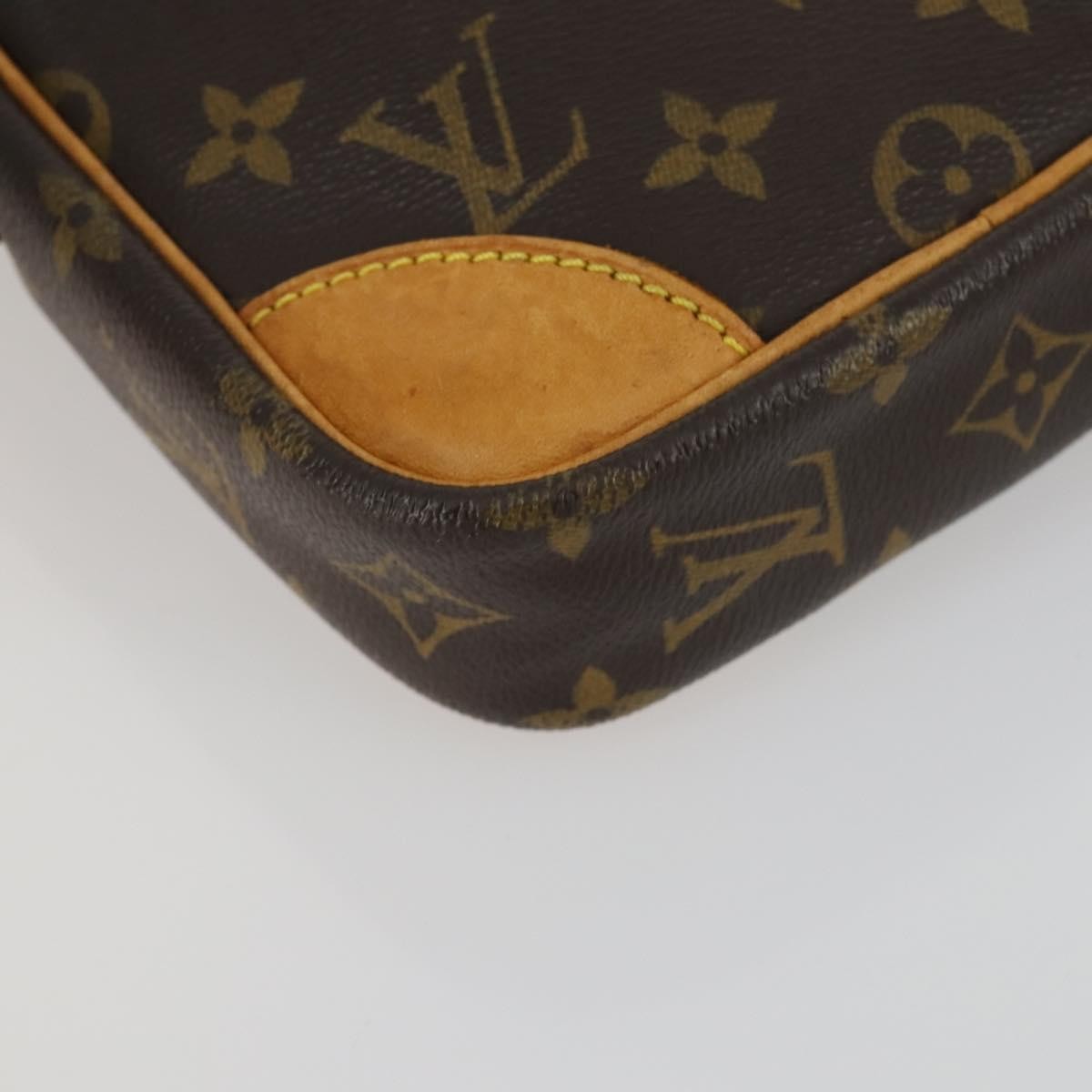 Louis Vuitton Danube Monogram Canvas Brown Canvas Shoulder Bag Bag (Pre-Owned)