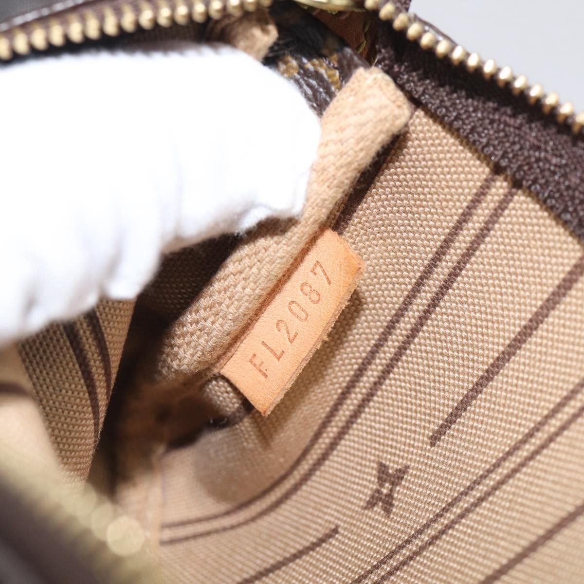 Louis Vuitton Pochette Accessoires Limited Edition Monogram Canvas Brown Canvas Clutche & Pouche Bag (Pre-Owned)