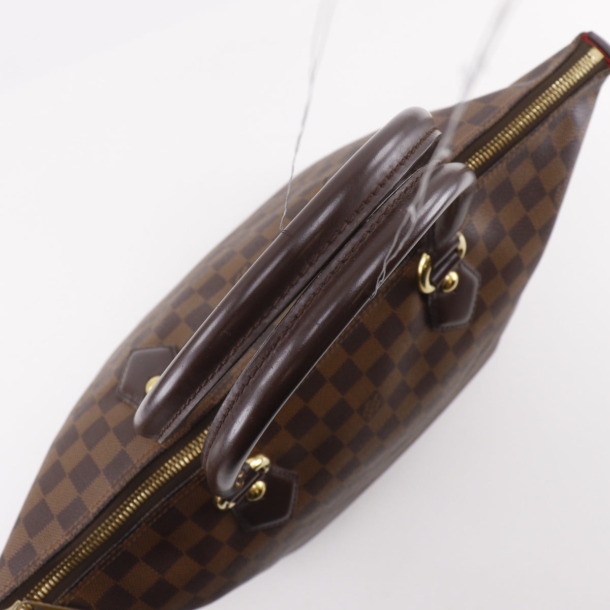 Louis Vuitton Saleya Damier Brown Canvas Handbag (Pre-Owned)