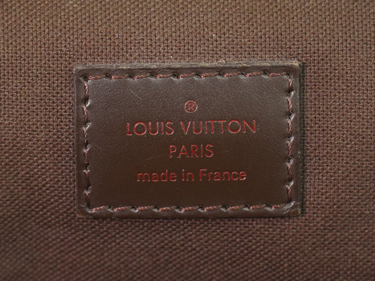 Louis Vuitton Brooklyn Damier Ebene Brown Canvas Shoulder Bag Bag (Pre-Owned)