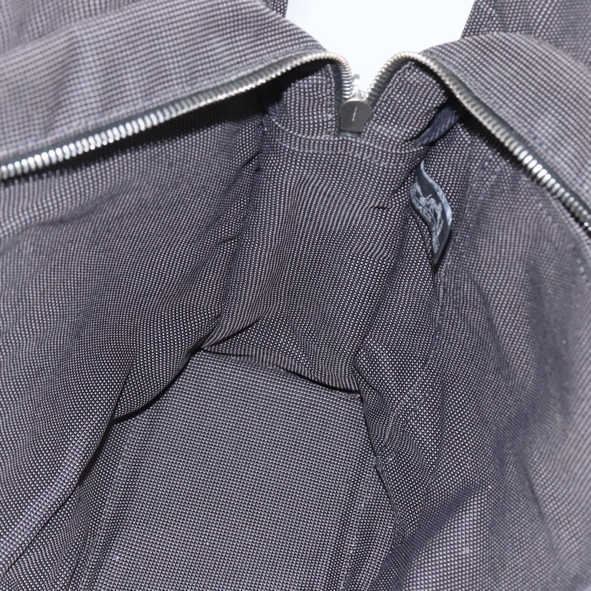 Hermes Fourre-Tout Herline Fourre-Tout Herline Gray Canvas Tote Bag Bag (Pre-Owned)