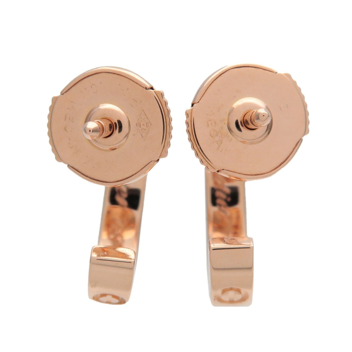 Cartier Love Hoop 18K Rose Gold Gold Rose_Gold Earrings Jewelry (Pre-Owned)