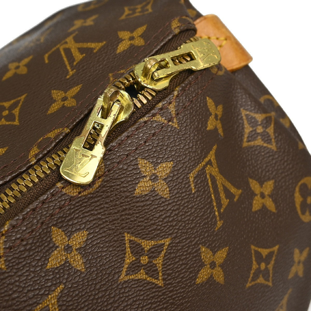 Louis Vuitton Keepall Monogram Canvas Brown Canvas Travel Bag Bag (Pre-Owned)