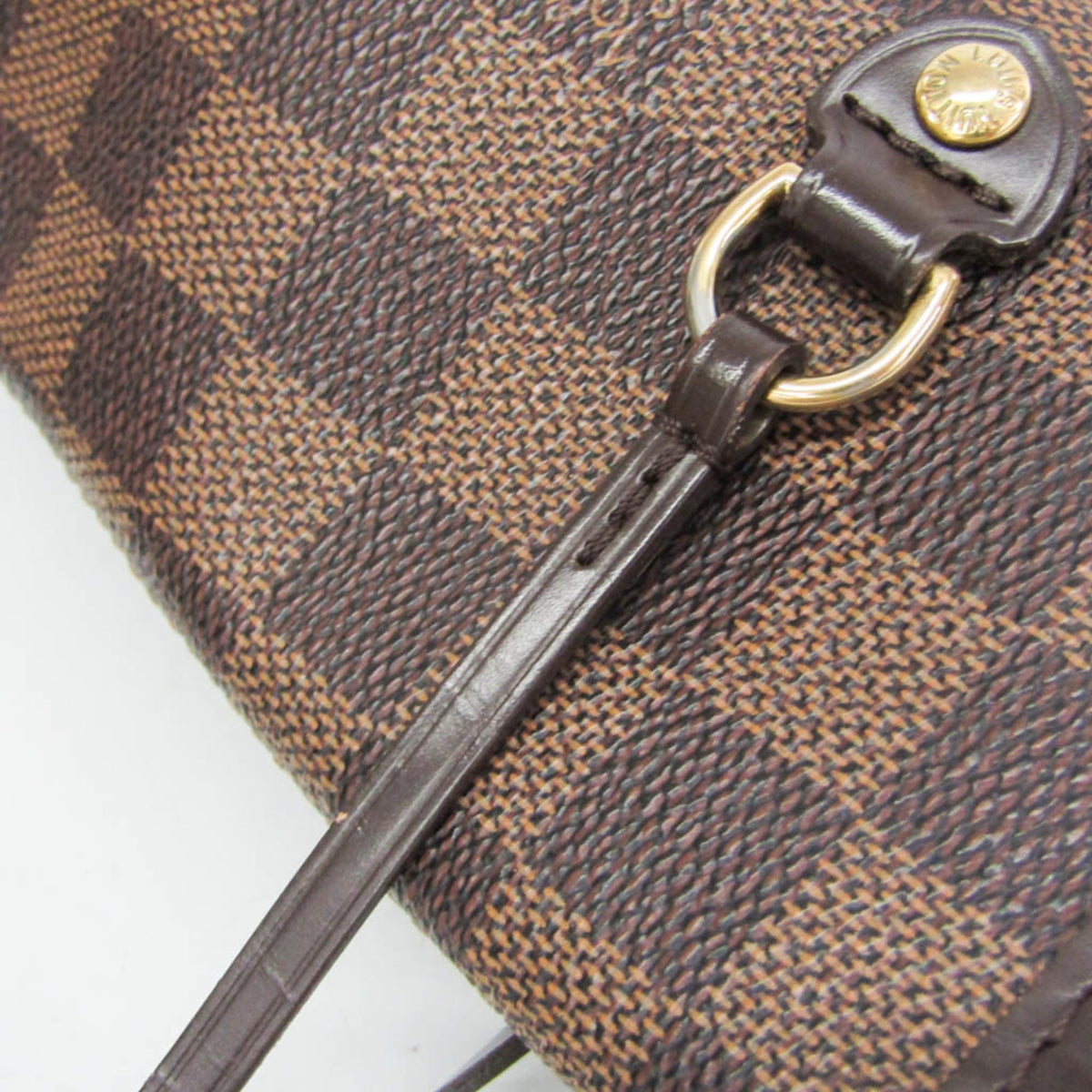 Louis Vuitton Neverfull Damier Brown Canvas Tote Bag Bag (Pre-Owned)