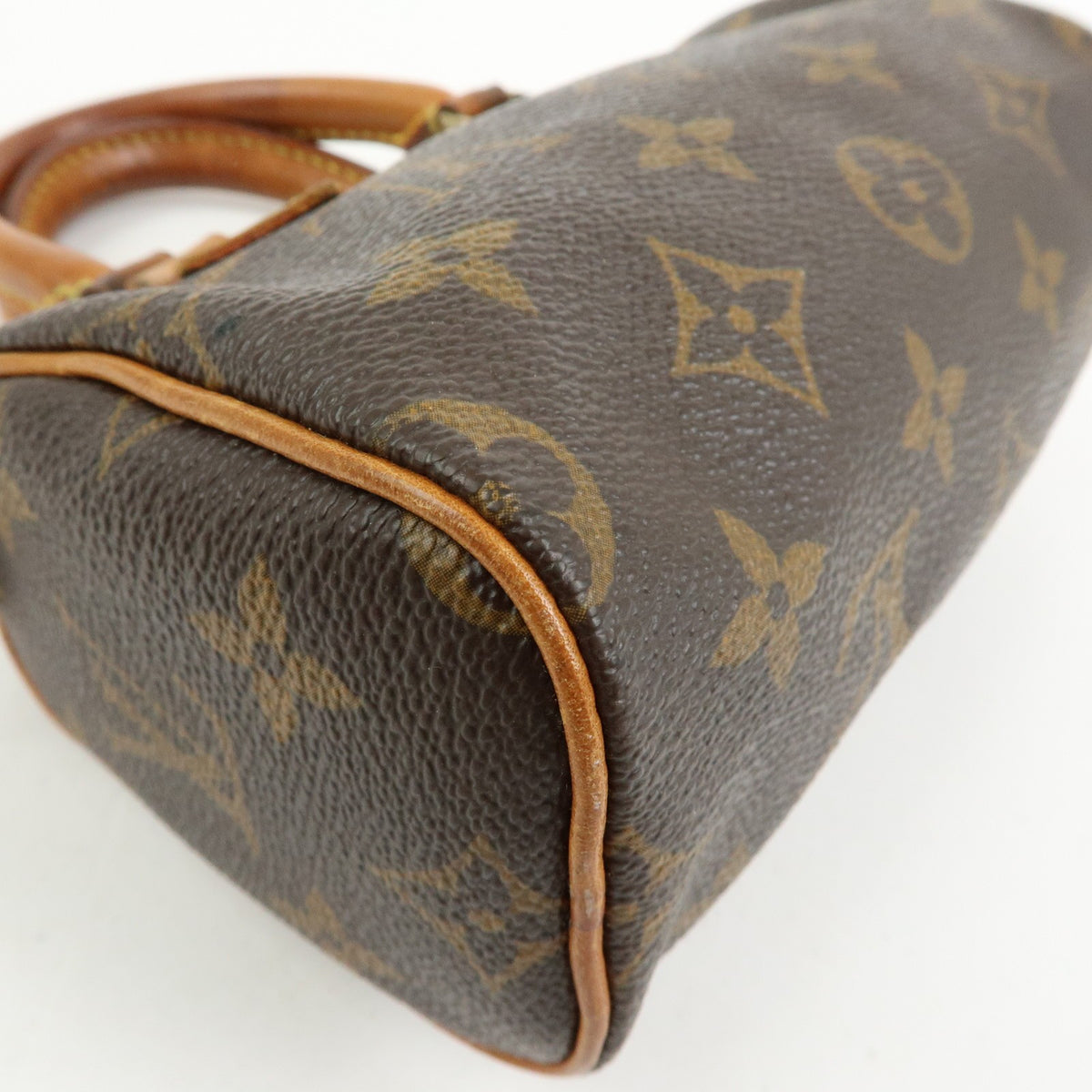 Louis Vuitton Speedy Mini Hl Monogram Canvas Brown Canvas Handbag (Pre-Owned)
