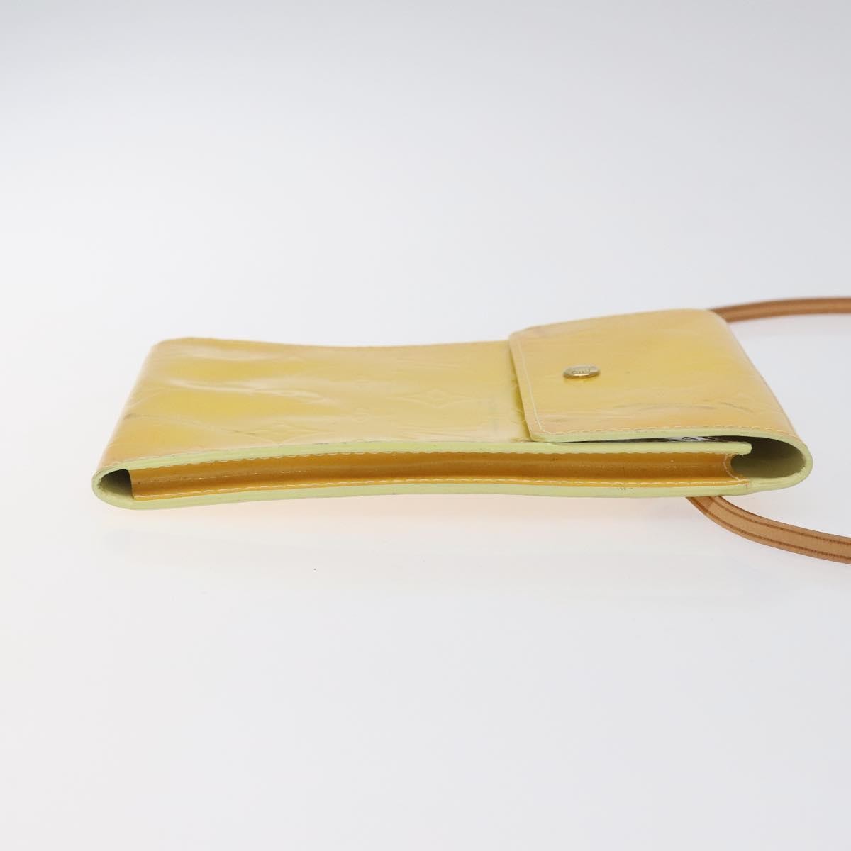 Louis Vuitton Kenmare Shoulder Patent Leather Yellow Patent_Leather Clutche & Pouche Bag (Pre-Owned)