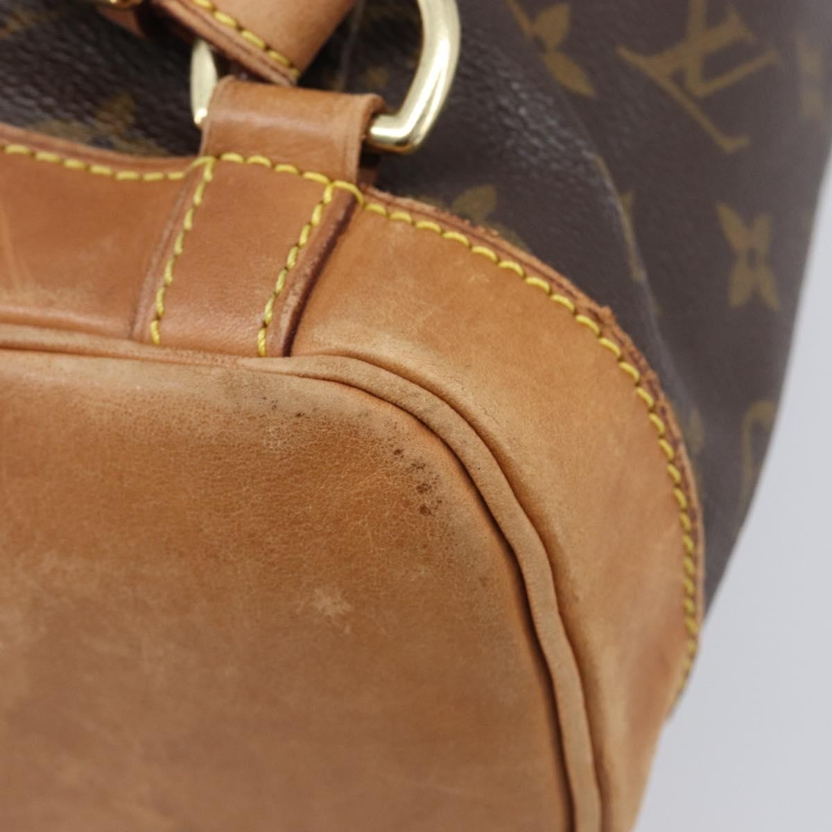 Louis Vuitton Vintage Montsouris Monogram Canvas Brown Canvas Backpack Bag (Pre-Owned)