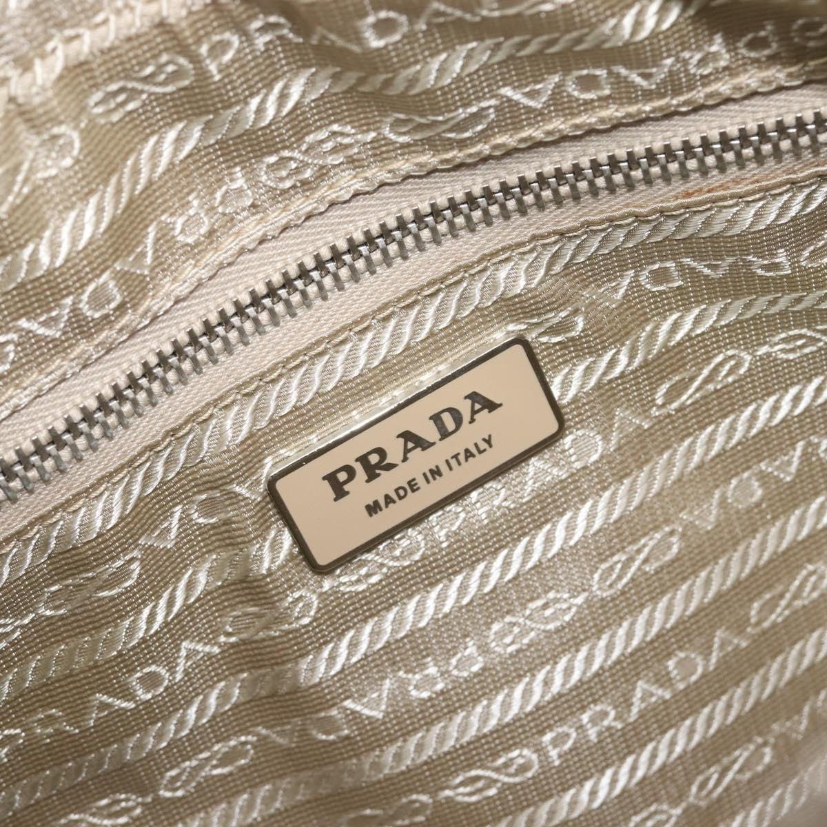 Prada Bauletto Saffiano Purple Leather Handbag (Pre-Owned)