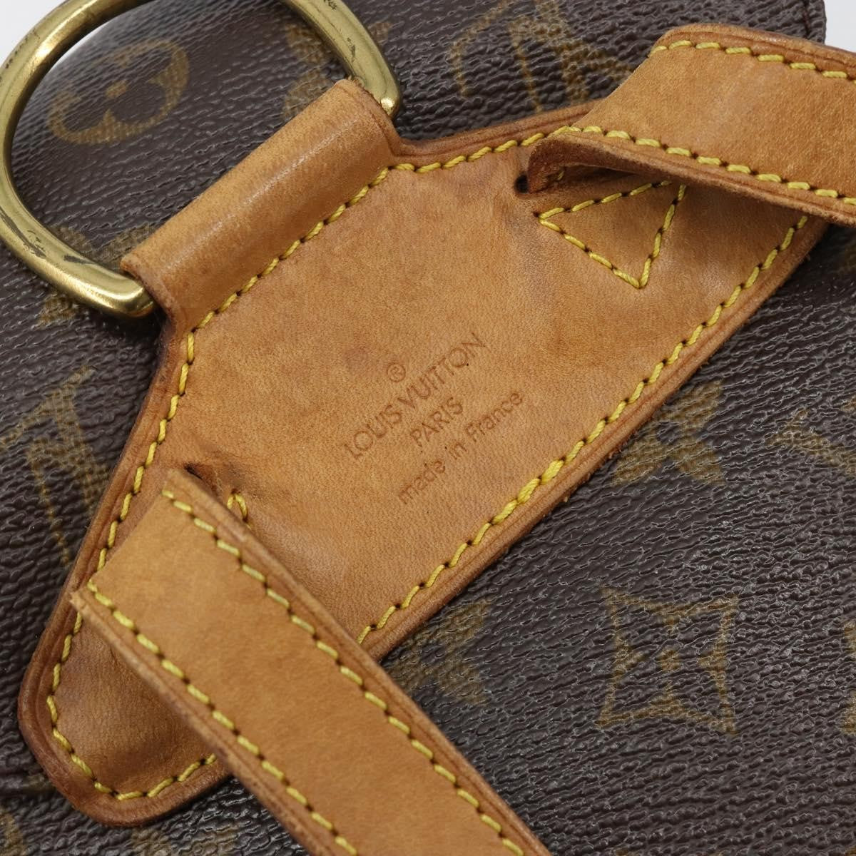 Louis Vuitton Vintage Montsouris Monogram Canvas Brown Canvas Backpack Bag (Pre-Owned)