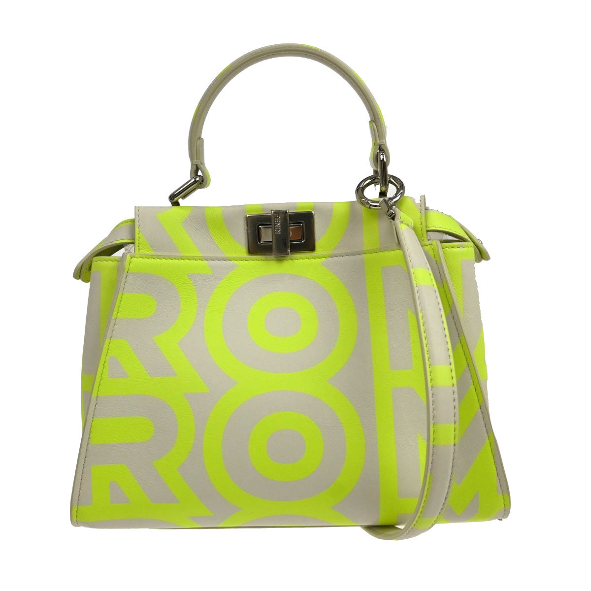 Fendi Peekaboo Leather Multicolour Leather Handbag (Pre-Owned)