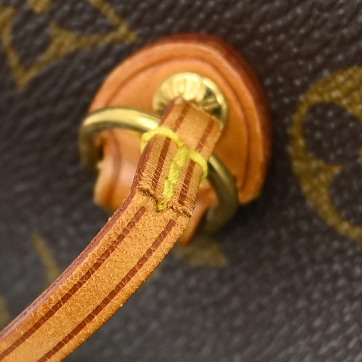 Louis Vuitton Neverfull Monogram Canvas Brown Canvas Tote Bag Bag (Pre-Owned)
