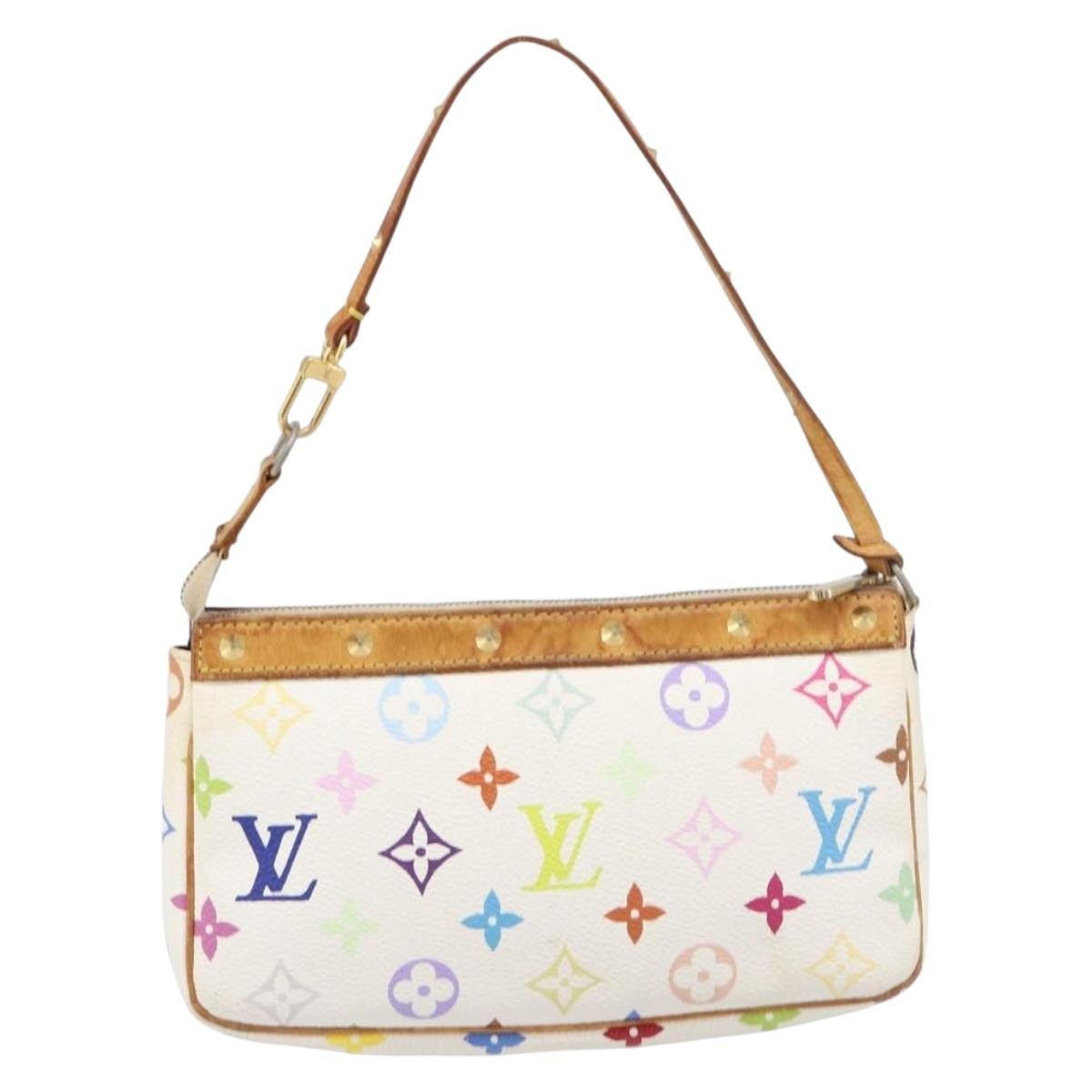 Louis Vuitton Pochette Accessoires Nm Monogram Multicolor Multicolour Canvas Clutche & Pouche Bag (Pre-Owned)