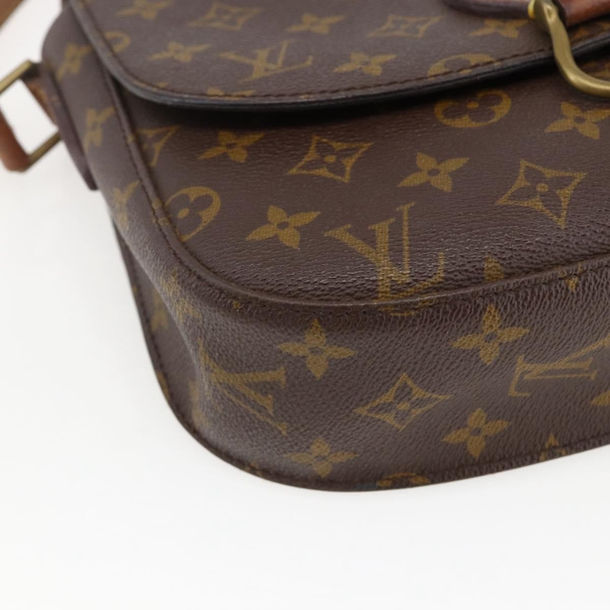 Louis Vuitton Saint Cloud Monogram Canvas Brown Canvas Shoulder Bag Bag (Pre-Owned)