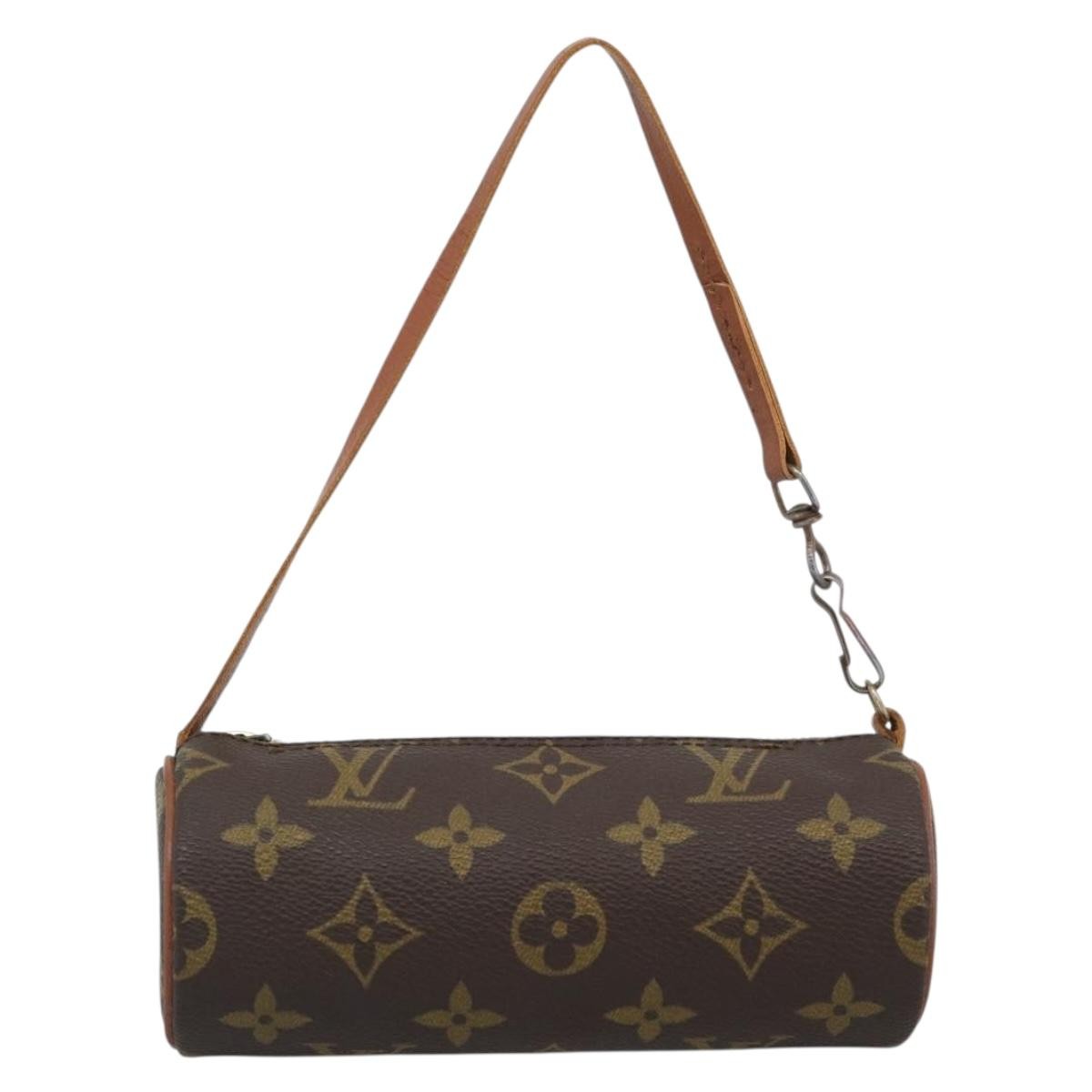 Louis Vuitton Papillon Pochette Monogram Canvas Brown Canvas Clutche & Pouche Bag (Pre-Owned)