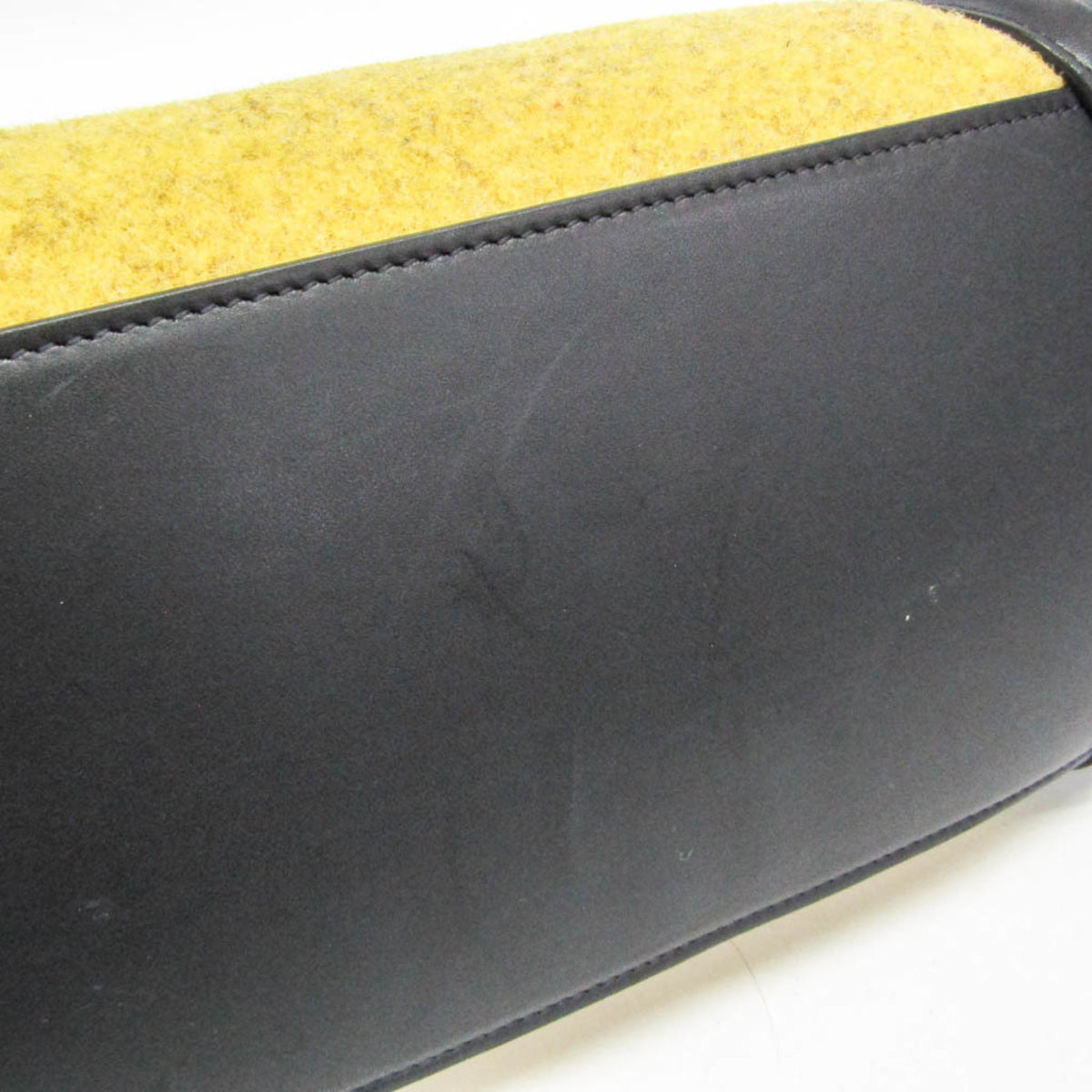Celine Tricolor Luggage Felt Multicolour Leather Handbag (Pre-Owned)