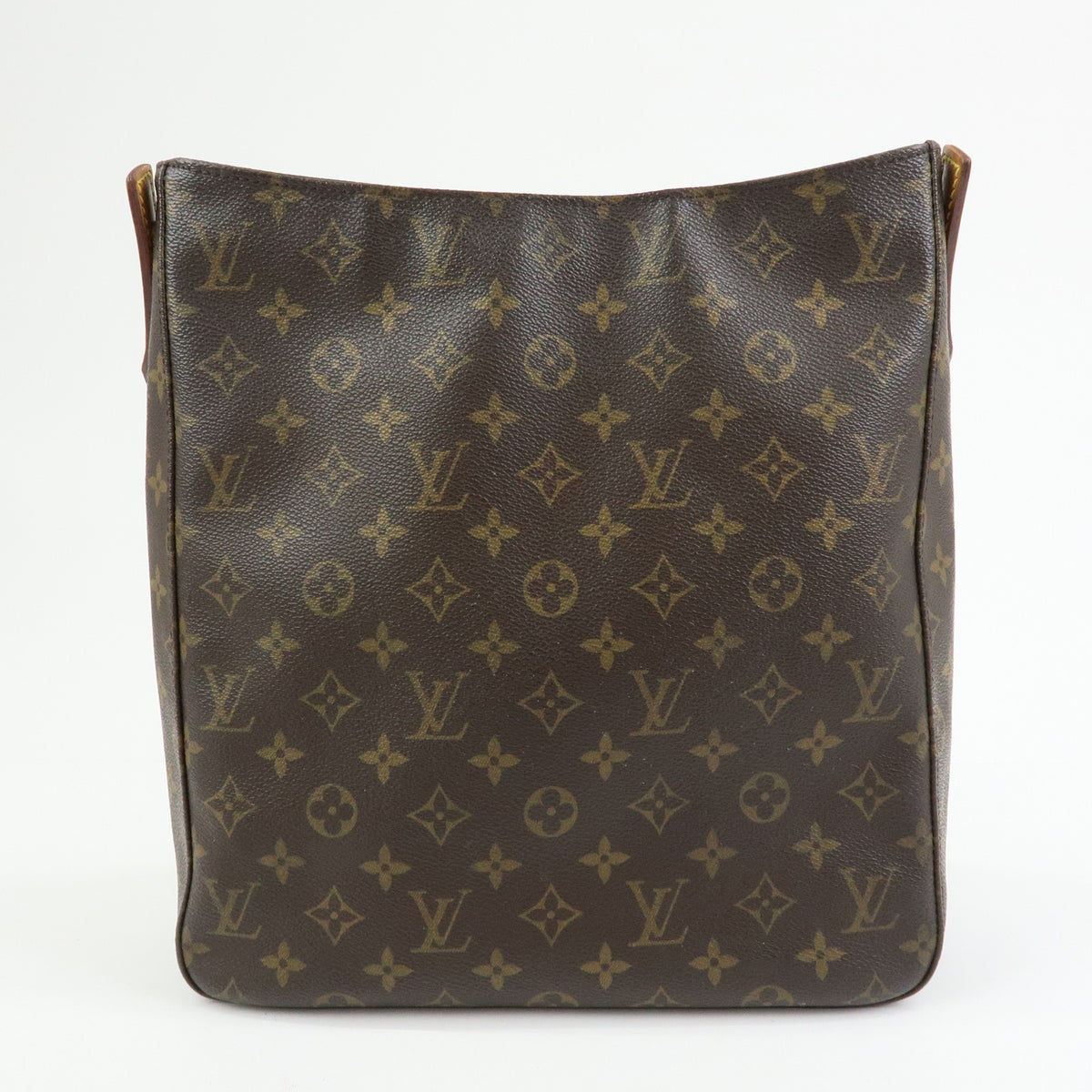 Louis Vuitton Looping Monogram Canvas Brown Canvas Handbag (Pre-Owned)