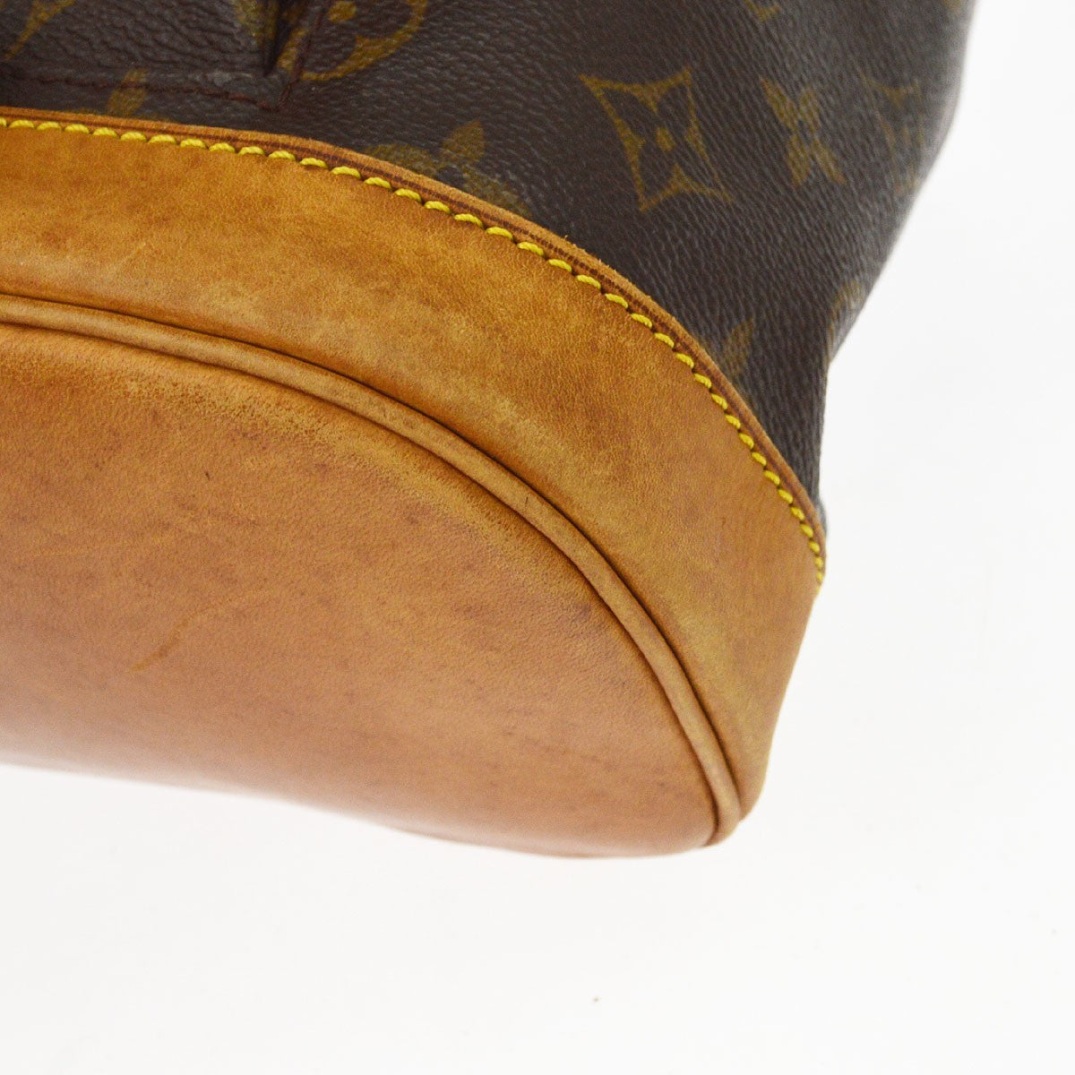 Louis Vuitton Vintage Montsouris Monogram Canvas Brown Canvas Backpack Bag (Pre-Owned)