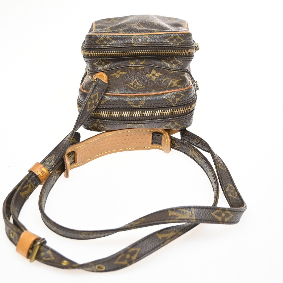 Louis Vuitton Amazone Monogram Canvas Brown Canvas Handbag (Pre-Owned)