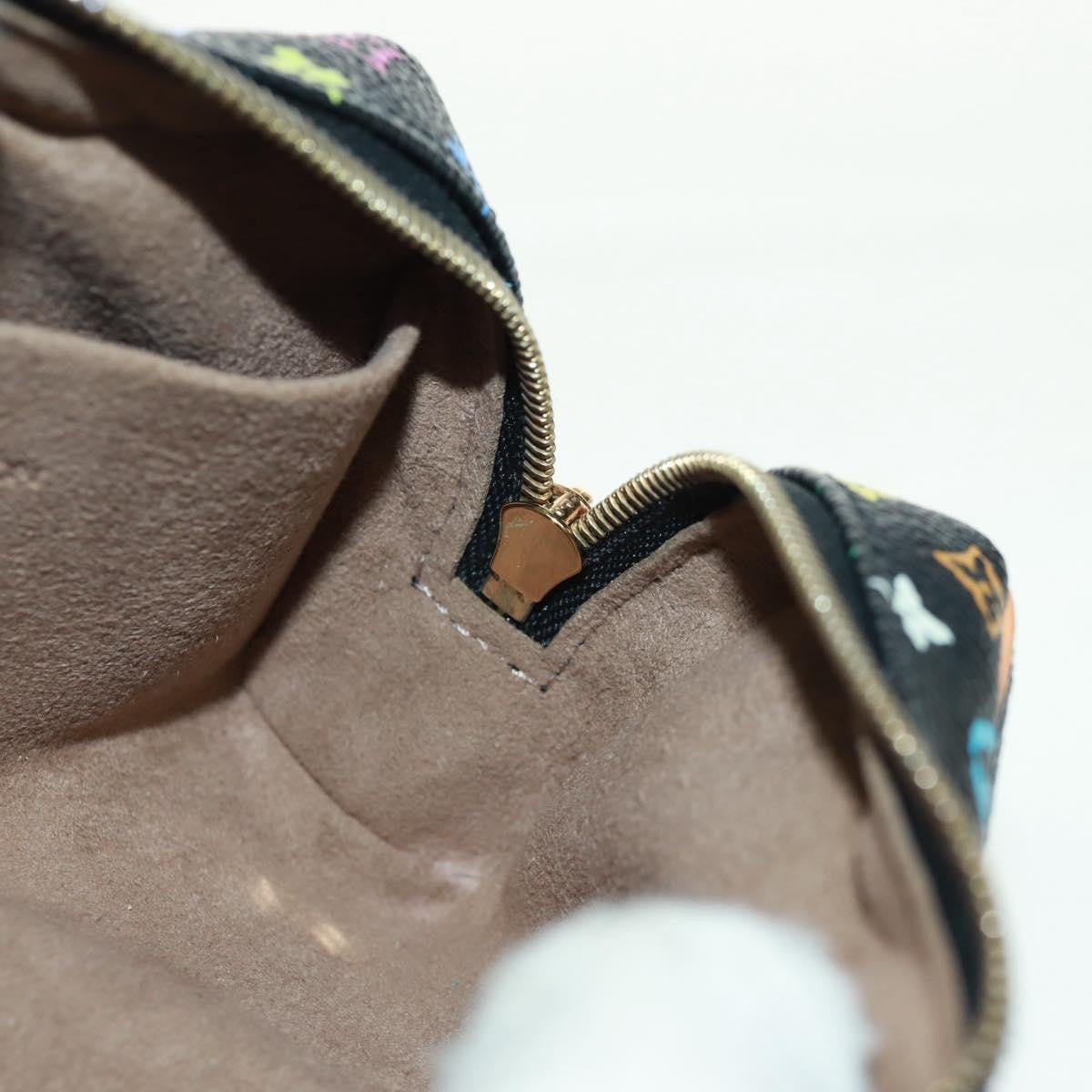 Louis Vuitton Wapity Trousse Monogram Multicolor Black Canvas Clutche & Pouche Bag (Pre-Owned)