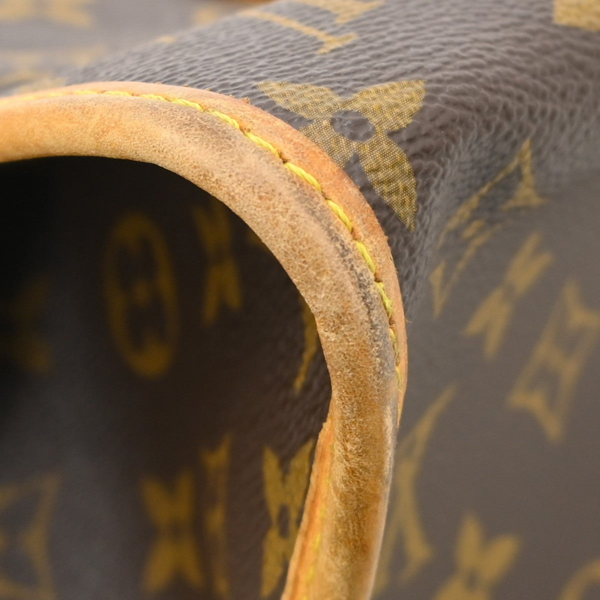 Louis Vuitton Popincourt Handle Monogram Canvas Brown Canvas Handbag (Pre-Owned)