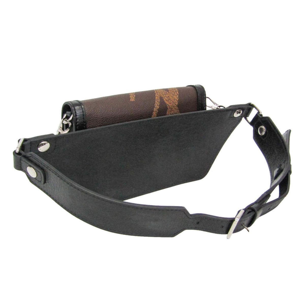 Louis Vuitton Dauphine Bumbag Reverse Monogram Giant Brown Canvas Crossbody Bag Bag (Pre-Owned)