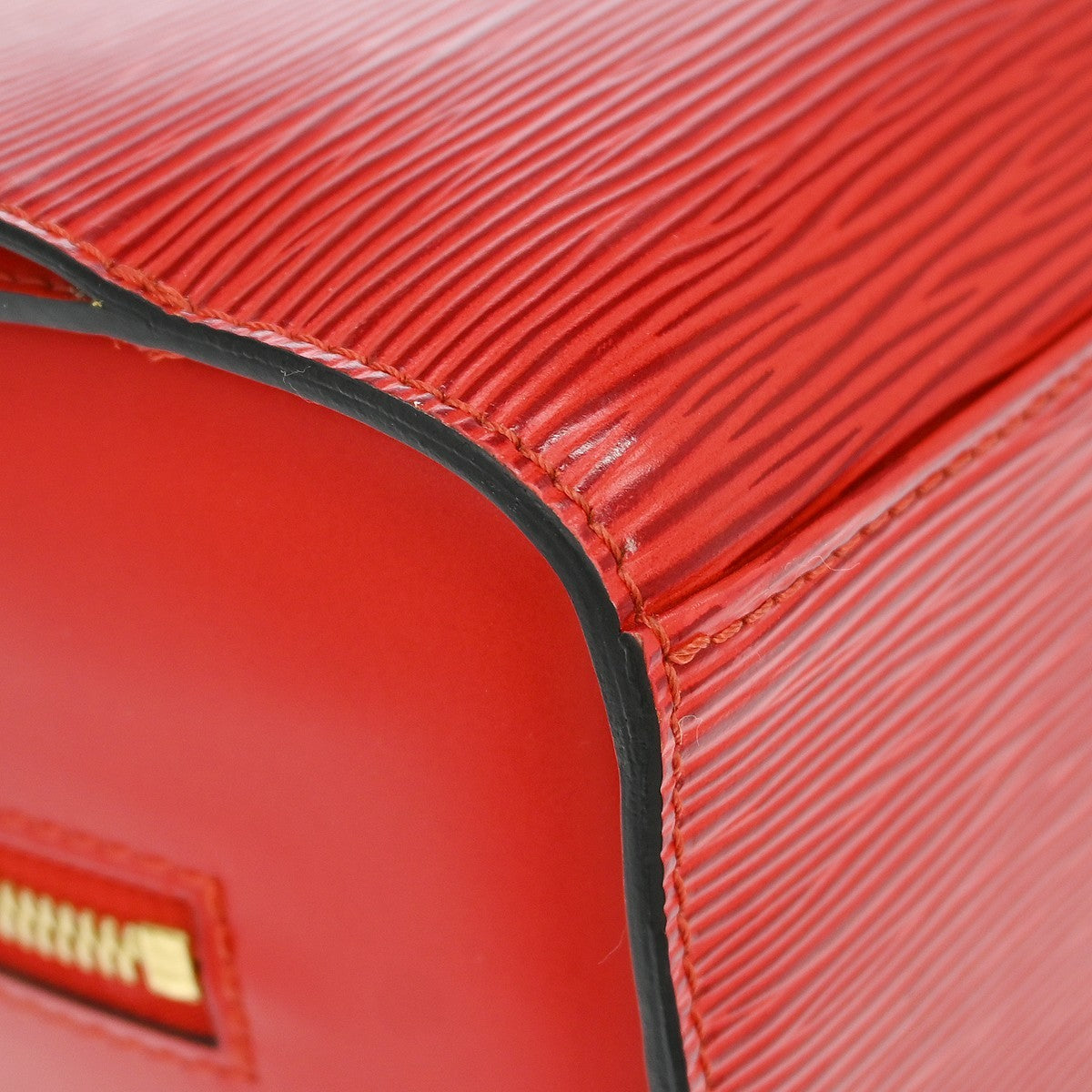 Louis Vuitton Pont Neuf Epi Leather Red Leather Handbag (Pre-Owned)