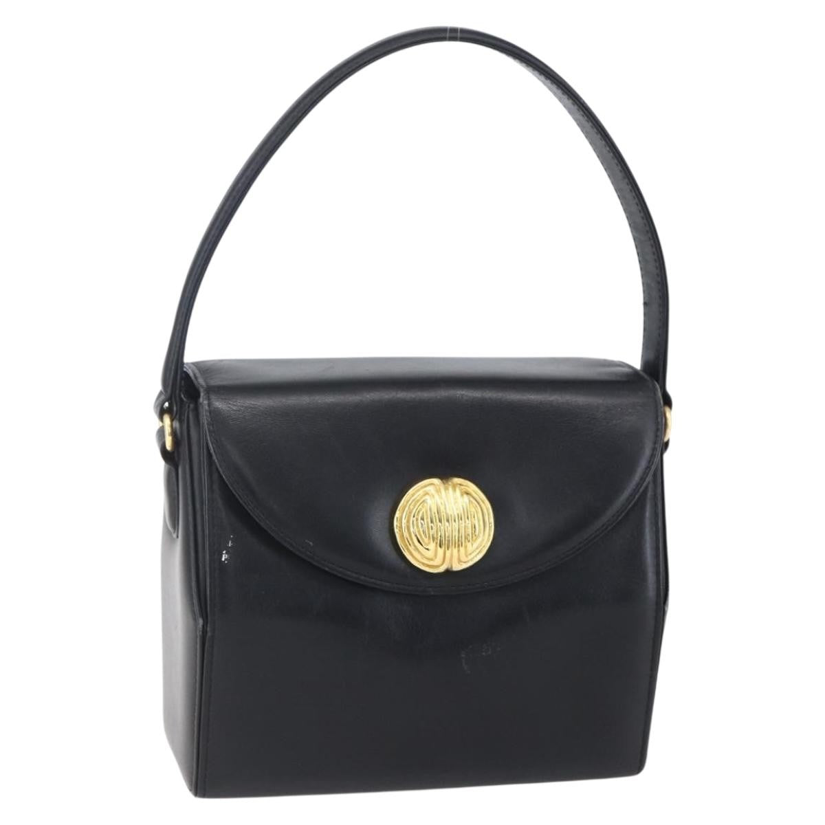 Givenchy Vintage Leather Black Leather Bag (Pre-Owned)