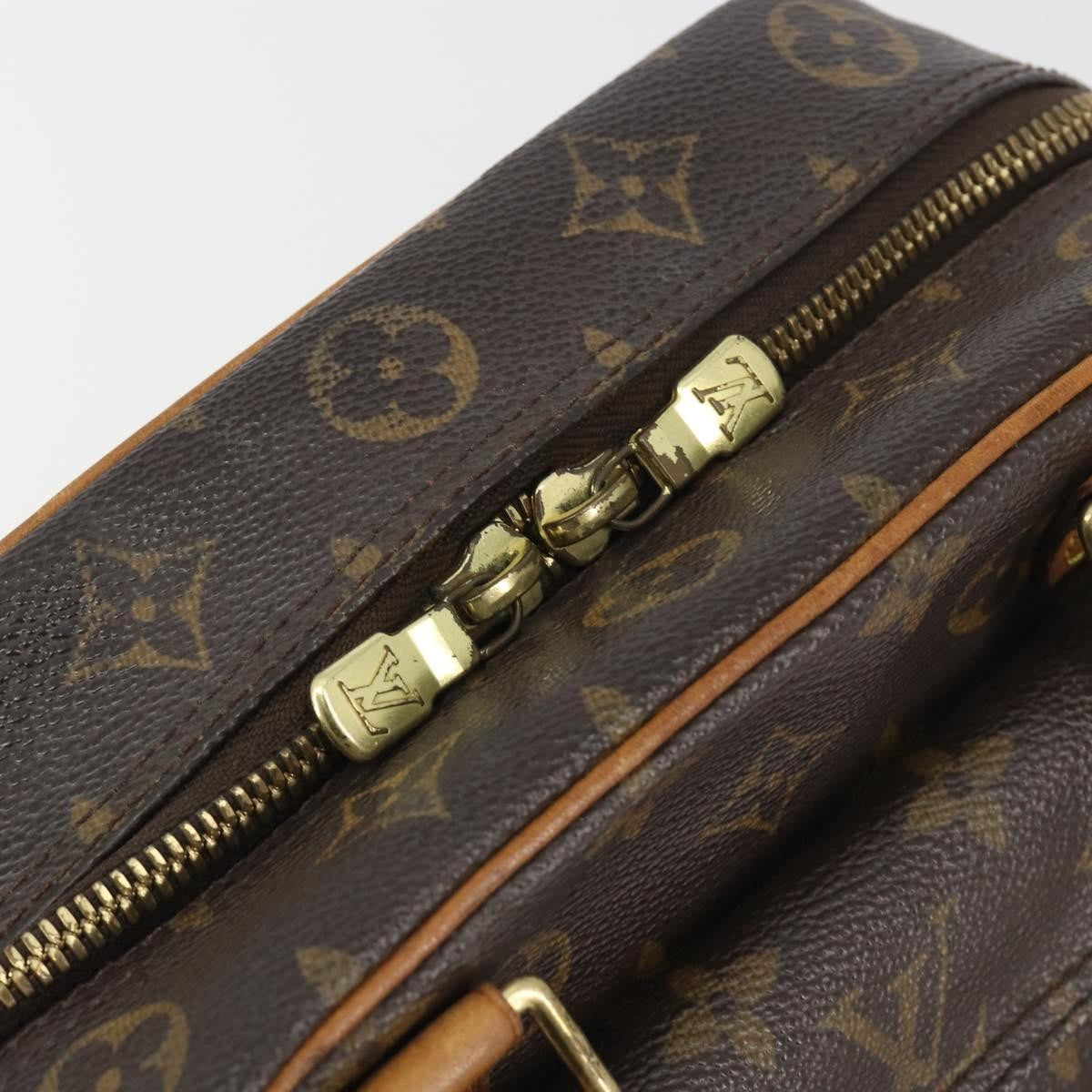 Louis Vuitton Excentri-Cite Monogram Canvas Brown Canvas Handbag (Pre-Owned)