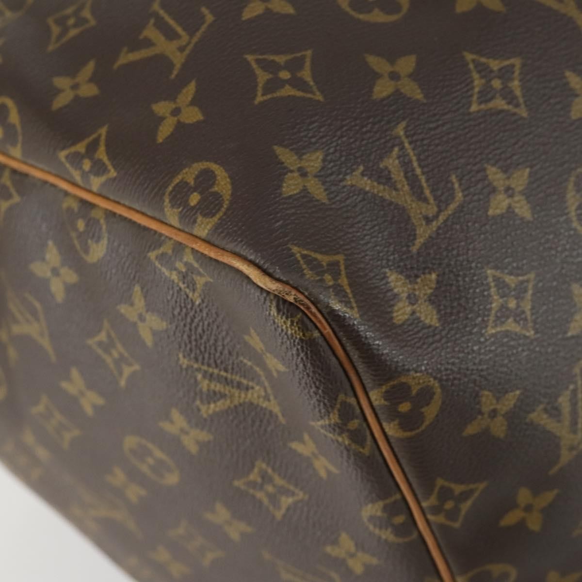 Louis Vuitton Keepall Monogram Canvas Brown Canvas Travel Bag Bag (Pre-Owned)