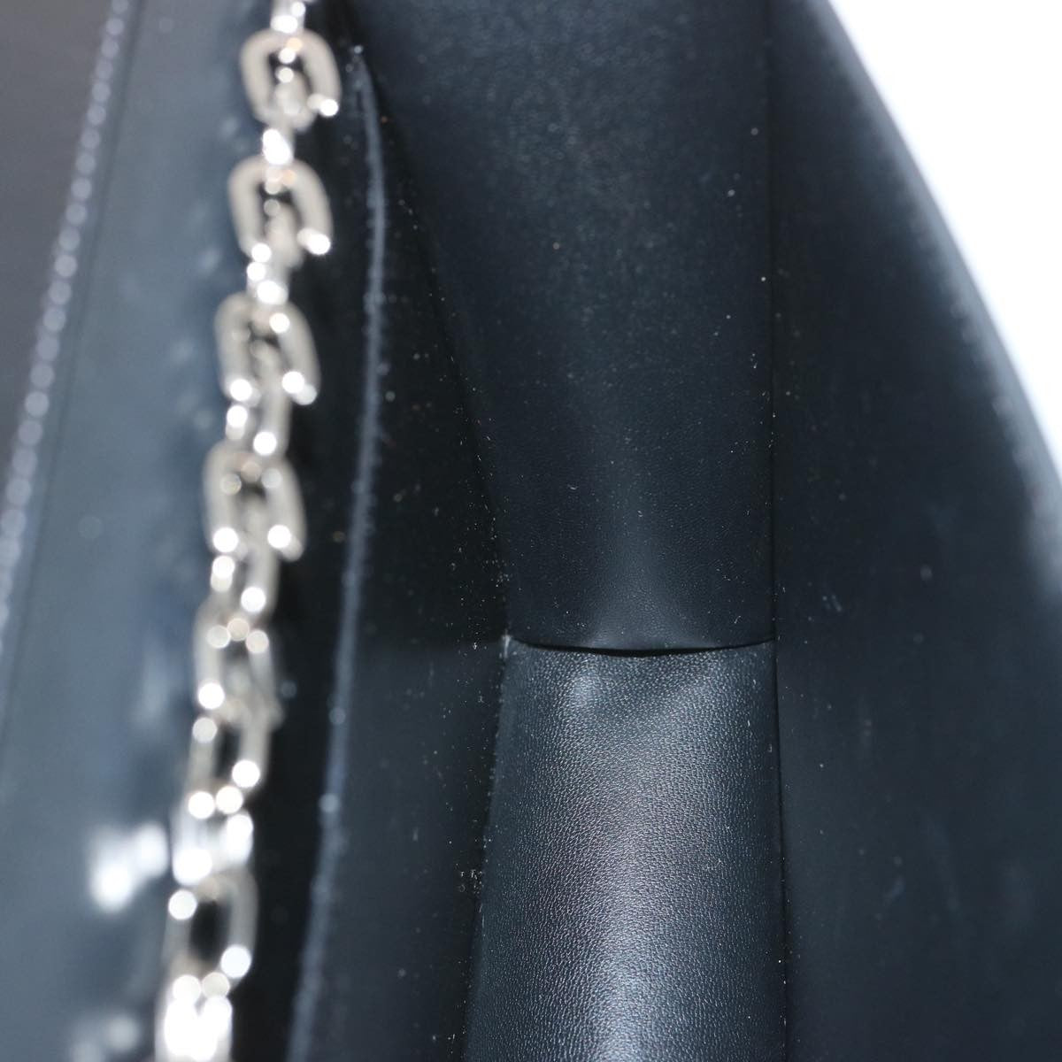 Givenchy 4G Shoulder Bag Leather Black Leather Shoulder Bag Bag (Pre-Owned)