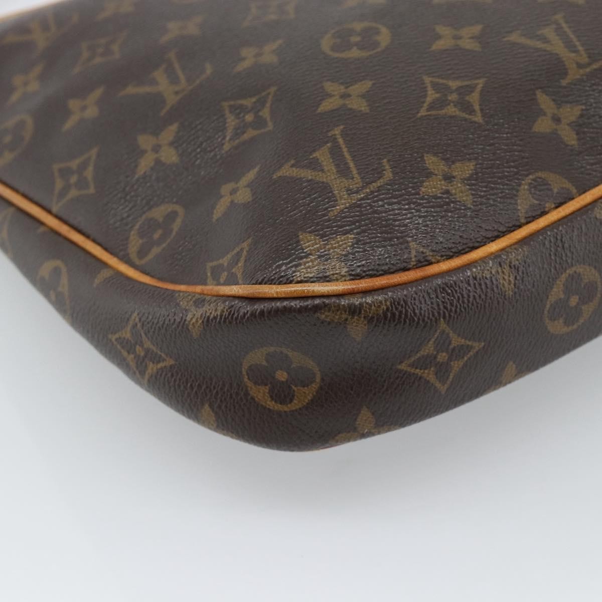 Louis Vuitton Odeon Handbag Monogram Canvas Brown Canvas Handbag (Pre-Owned)