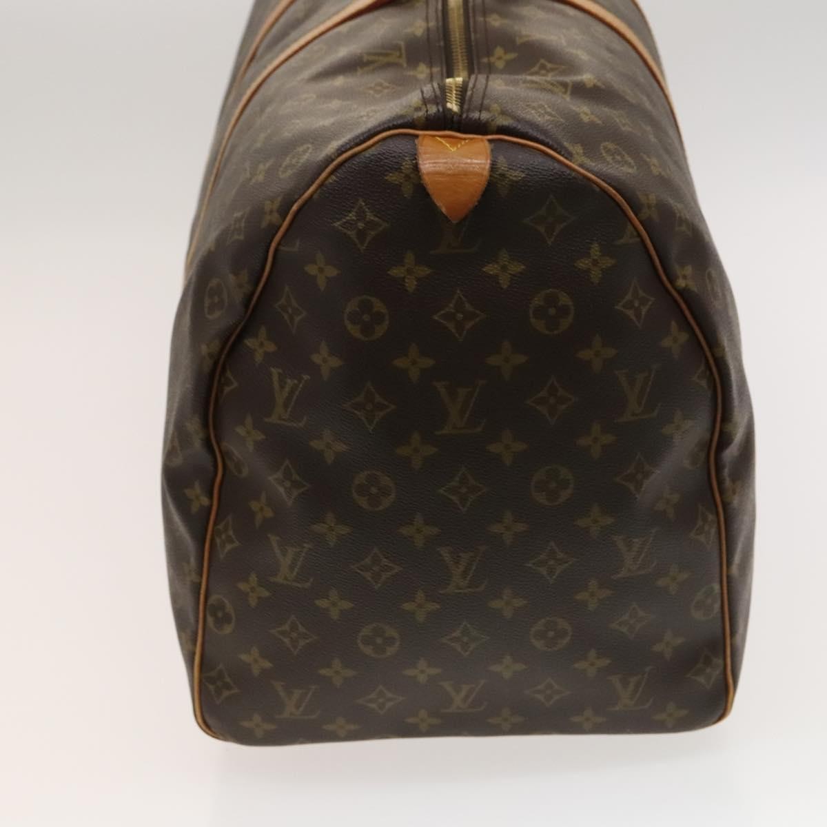 Louis Vuitton Keepall Monogram Canvas Brown Canvas Travel Bag Bag (Pre-Owned)