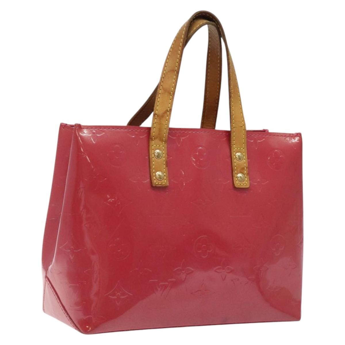 Louis Vuitton Reade Monogram Vernis Pink Patent_Leather Handbag (Pre-Owned)