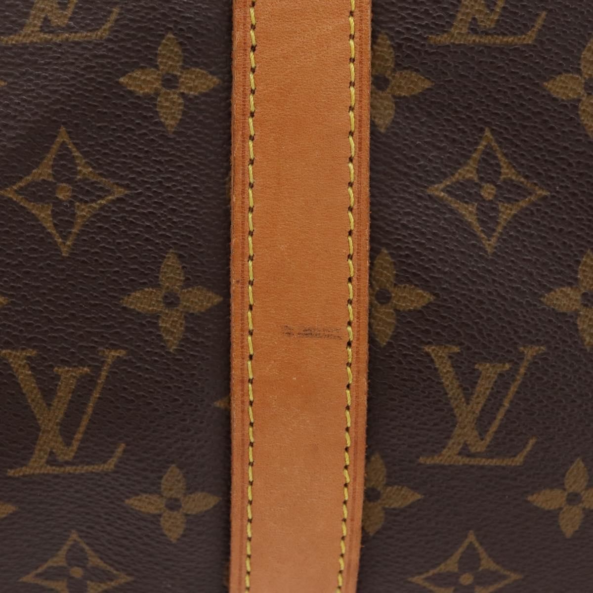 Louis Vuitton Sac Souple Monogram Canvas Brown Canvas Handbag (Pre-Owned)