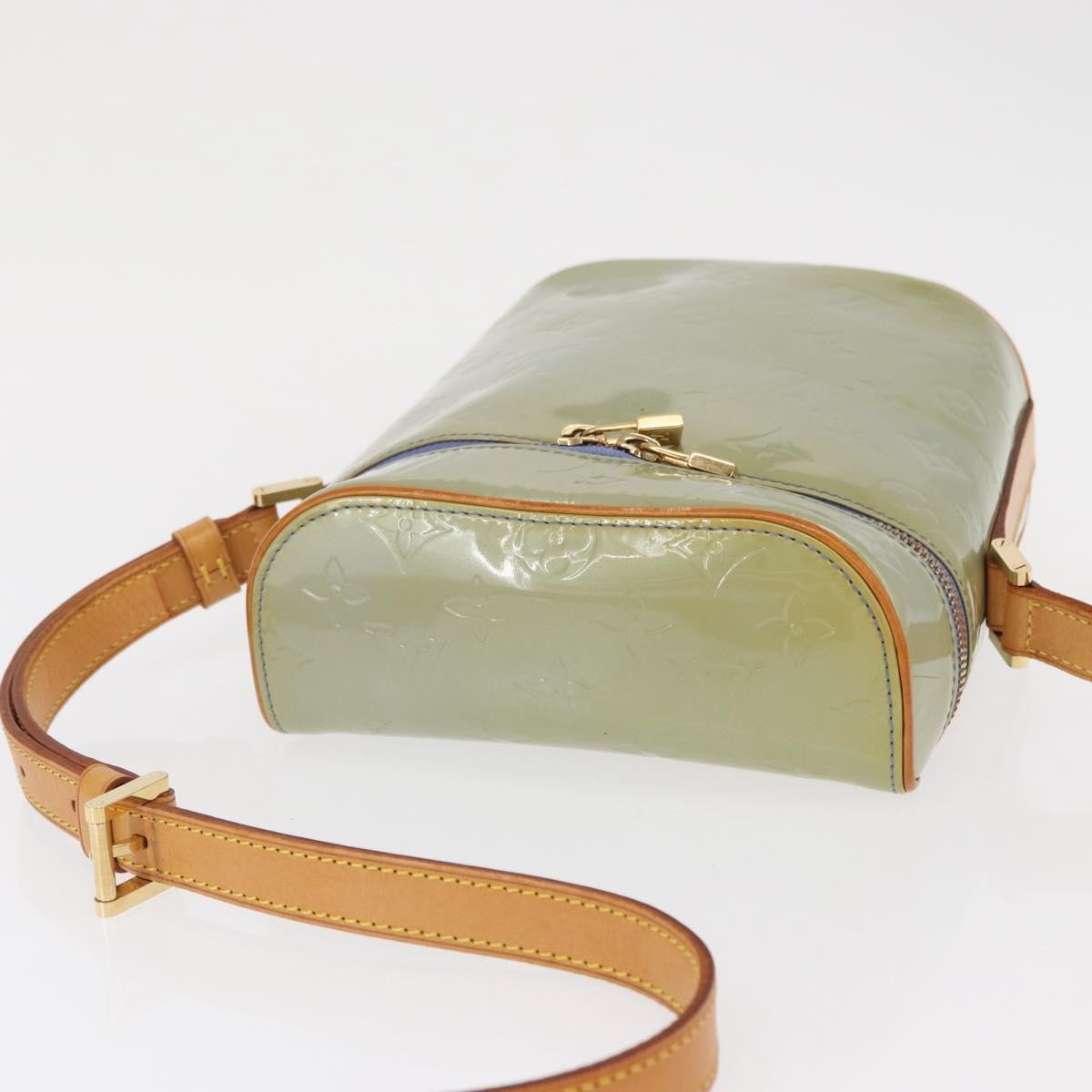 Louis Vuitton Sullivan Monogram Vernis Gray Patent_Leather Shoulder Bag Bag (Pre-Owned)