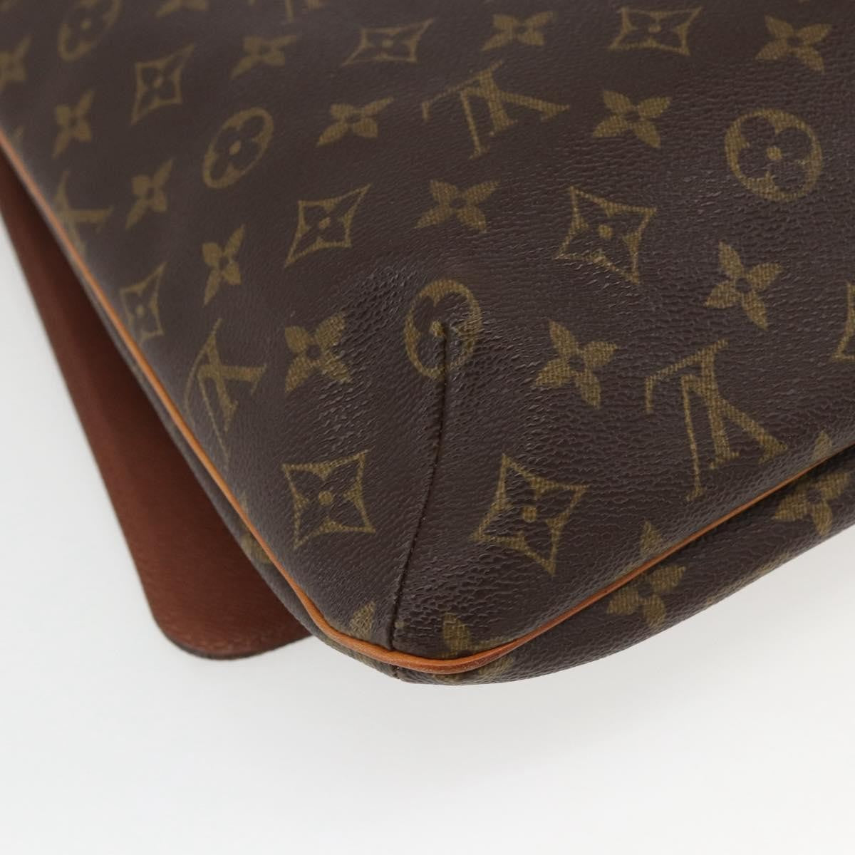 Louis Vuitton Musette Monogram Canvas Brown Canvas Handbag (Pre-Owned)