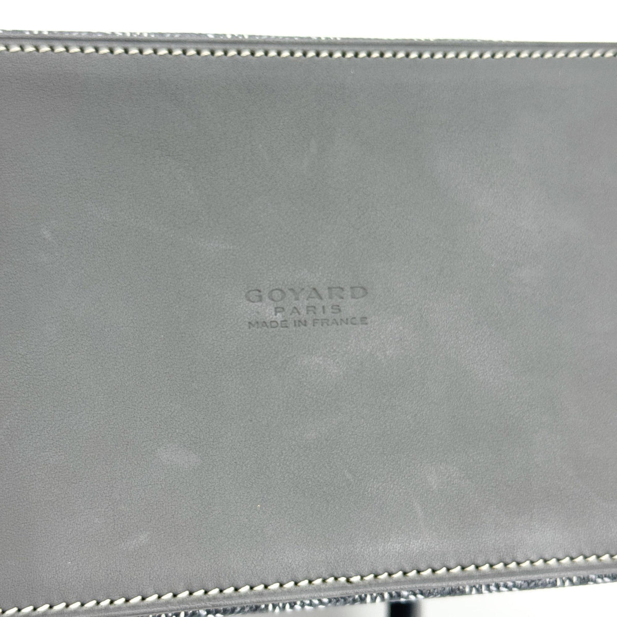 Goyard Vendome Coated Canvas Black Canvas Handbag (Pre-Owned)